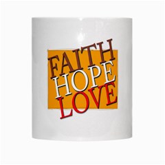 Faith Hope and Love 2 White Mug from UrbanLoad.com Center