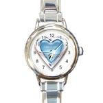 Love VII Round Italian Charm Watch