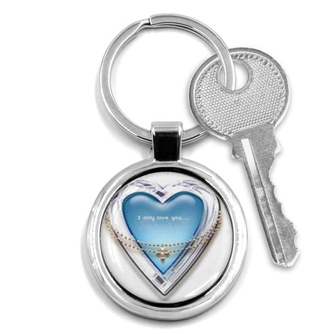 Love VII Key Chain (Round) from UrbanLoad.com Front