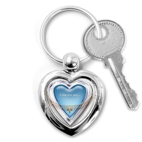Love VII Key Chain (Heart) from UrbanLoad.com Front