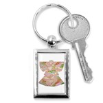 Kimono PP Key Chain (Rectangle)