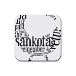 Sankofashirt Drink Coasters 4 Pack (Square)