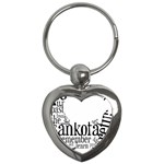 Sankofashirt Key Chain (Heart)