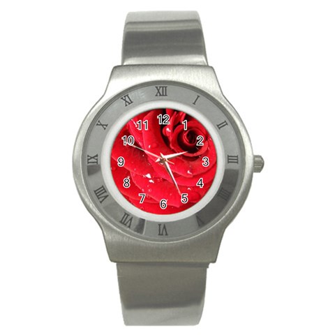 Flower 1 Stainless Steel Watch from UrbanLoad.com Front