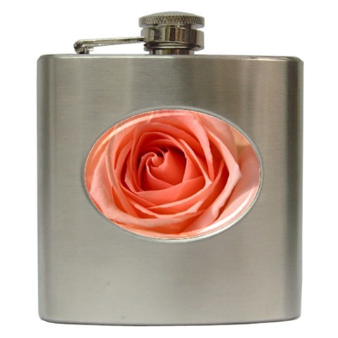 Flower 2 Hip Flask (6 oz) from UrbanLoad.com Front