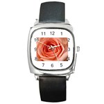 Flower 2 Square Metal Watch