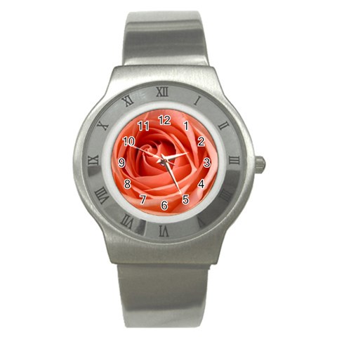 Flower 2 Stainless Steel Watch from UrbanLoad.com Front