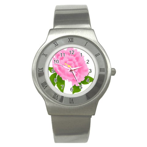 Flower III Stainless Steel Watch from UrbanLoad.com Front