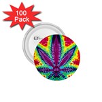 purple sweet leaf 1.75  Button (100 pack) 
