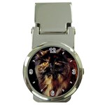 Tortoise Shell Cat D2 Money Clip Watch