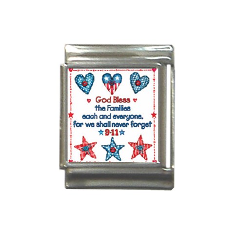 US Families Italian Charm (13mm) from UrbanLoad.com Front