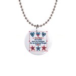 US Families 1  Button Necklace