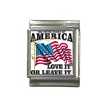 America Italian Charm (13mm)