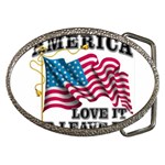 America Belt Buckle