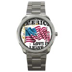 America Sport Metal Watch