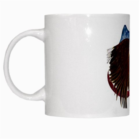 Eagle White Mug from UrbanLoad.com Left