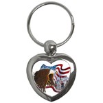 Eagle Key Chain (Heart)