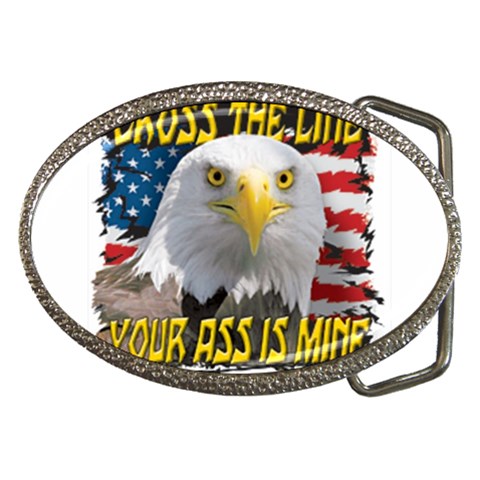 Line Belt Buckle from UrbanLoad.com Front