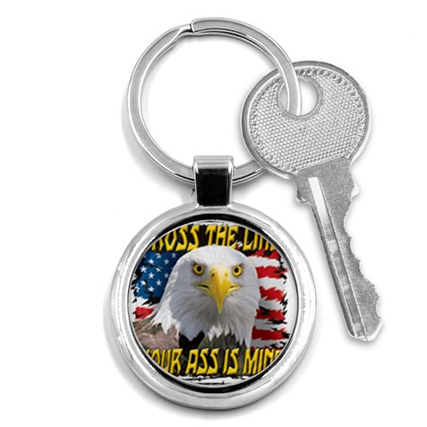 Line Key Chain (Round) from UrbanLoad.com Front