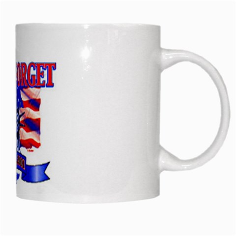 Never Forget White Mug from UrbanLoad.com Right