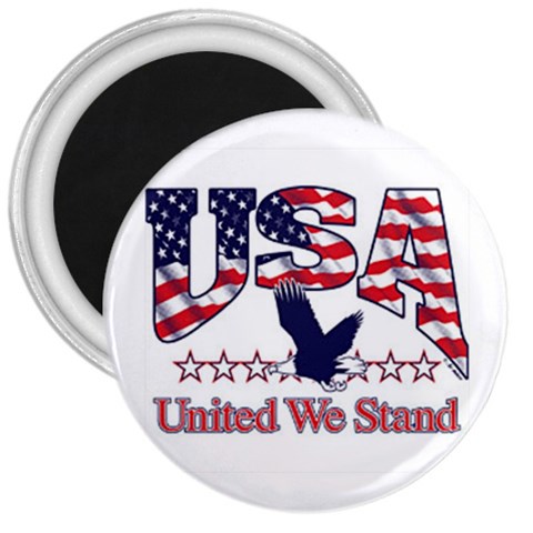 United 3  Magnet from UrbanLoad.com Front