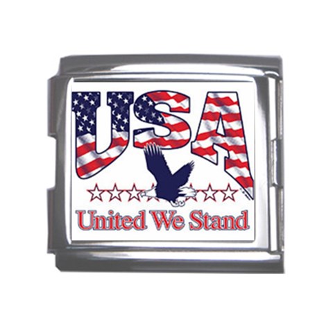 United Mega Link Italian Charm (18mm) from UrbanLoad.com Front