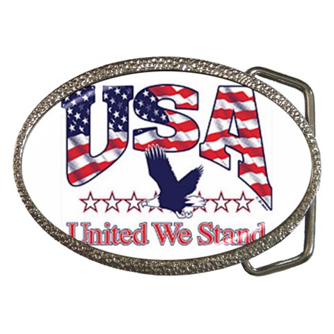 United Belt Buckle from UrbanLoad.com Front