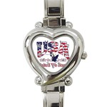 United Heart Italian Charm Watch