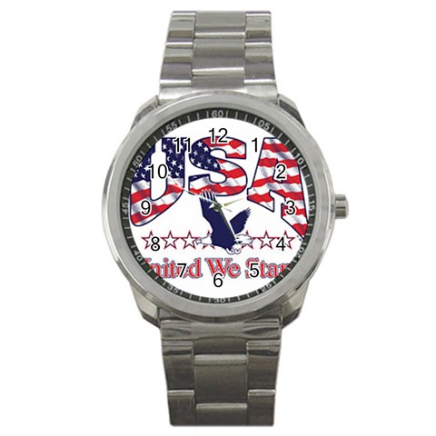 United Sport Metal Watch from UrbanLoad.com Front