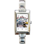 Warpaint Rectangular Italian Charm Watch