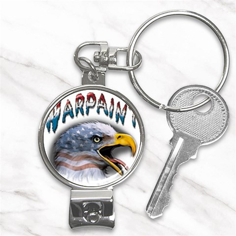 Warpaint Nail Clippers Key Chain from UrbanLoad.com Front