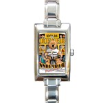 Unbearably Rectangular Italian Charm Watch