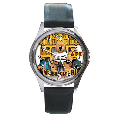 Unbearably Round Metal Watch from UrbanLoad.com Front