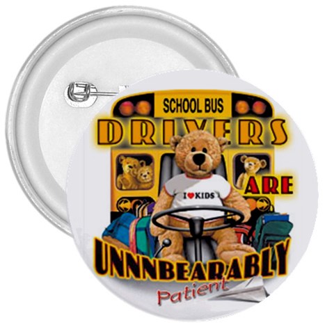 Unbearably 3  Button from UrbanLoad.com Front