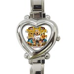 Unbearably Heart Italian Charm Watch