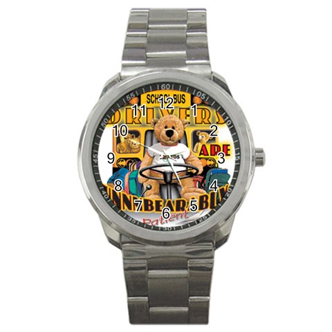 Unbearably Sport Metal Watch from UrbanLoad.com Front