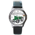 Farmer Round Metal Watch