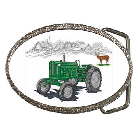 Farmer Belt Buckle from UrbanLoad.com Front