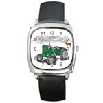 Farmer Square Metal Watch