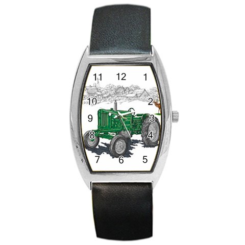 Farmer Barrel Style Metal Watch from UrbanLoad.com Front