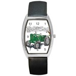 Farmer Barrel Style Metal Watch