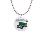 Farmer 1  Button Necklace