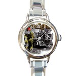 FireFighter Round Italian Charm Watch