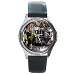 FireFighter Round Metal Watch