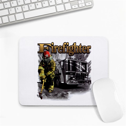 FireFighter Small Mousepad from UrbanLoad.com Front