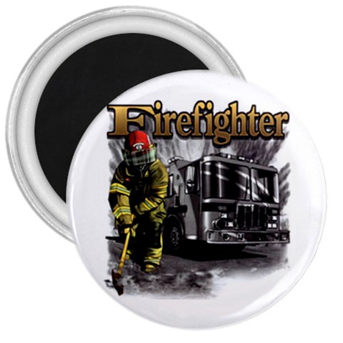 FireFighter 3  Magnet from UrbanLoad.com Front