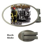 FireFighter Money Clip (Oval)