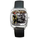 FireFighter Square Metal Watch