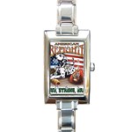 Proud Rectangular Italian Charm Watch