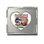 Proud Mega Link Heart Italian Charm (18mm)